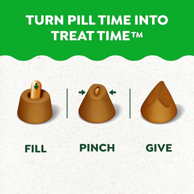 Greenies Pill Pockets for Dogs, Large Size Soft Dog Treats, Peanut Butter Flavor - Image 3