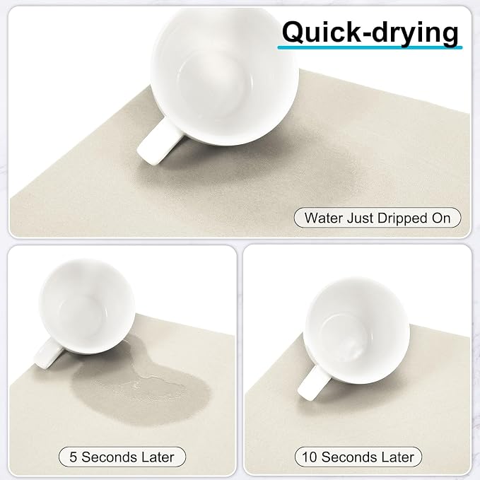 uxcell Silicone Mats for Kitchen Counter, 15.7" x 11.8" Non-Slip Countertop - Image 4