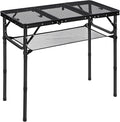 RedSwing Tri-fold Folding Picnic Table, Lightweight Height Adjustable Aluminum by RedSwing