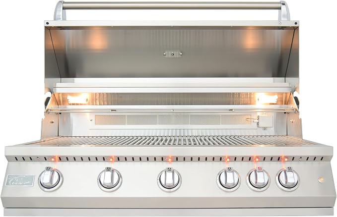 KoKoMo Grills 5 Burner Professional Built-In Gas Grill by KoKoMoGrills
