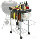 Grill Cart Table Accessories Outdoor Grilling Side Tables by GrillAce