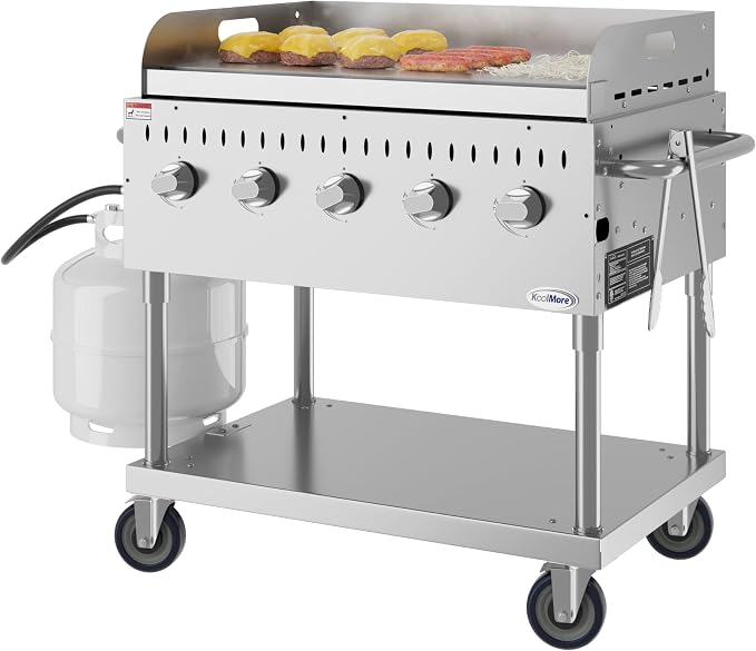 36 in. Commercial Outdoor Propane Grill - Image 2