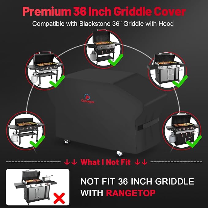 Comnova Griddle Cover for Blackstone 36 Inch Griddle - Image 4