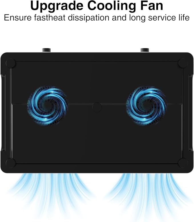 Double Induction Cooktop, 2 Burner Induction Burner 20 Temperature & Power - Image 9