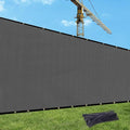 UPGRADE Privacy Fence Screen 5'x90' Dark Grey Outdoor 90% Visibility Blockage by UPGRADE