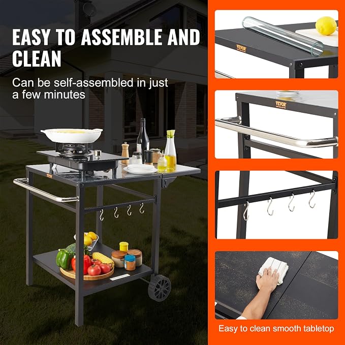 VEVOR Outdoor Grill Dining Cart - Image 6