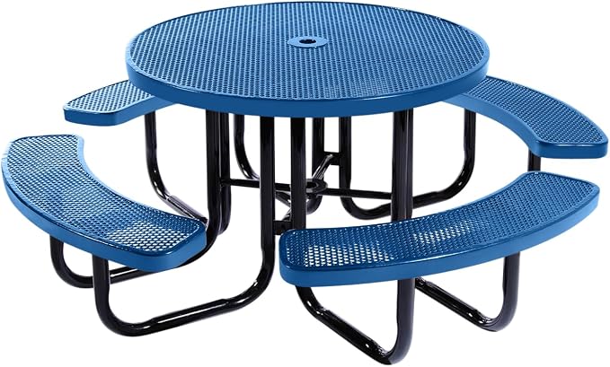 Coated Outdoor Furniture Heavy-Duty Portable Outdoor Picnic Table by CoatedOutdoorFurniture