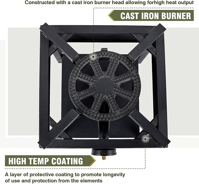 Bestfire 260, 000 BTU Outdoor Propane Gas Stove - Image 5