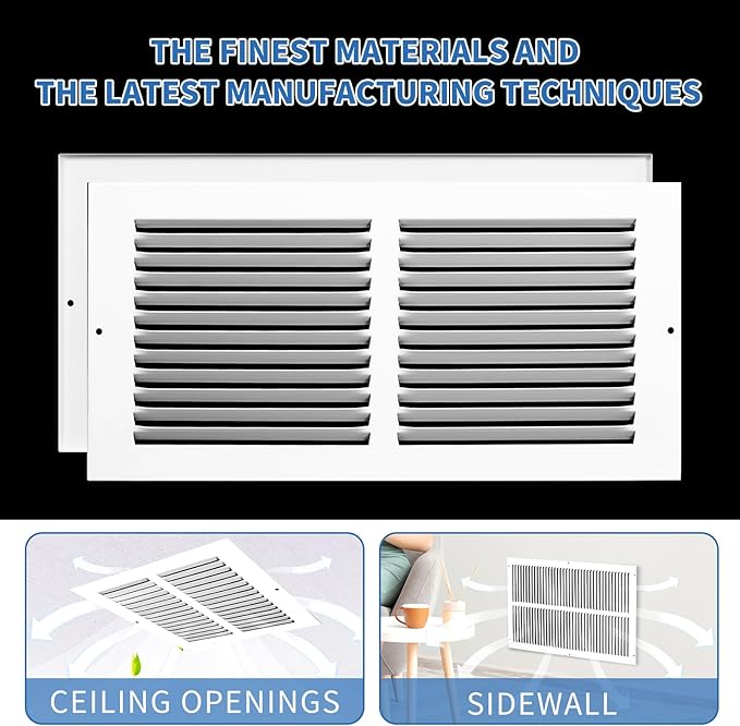 14x6 Vent Cover, Air Return Vent Cover, AC Vent Cover, Cold Air Return Vent - Image 6
