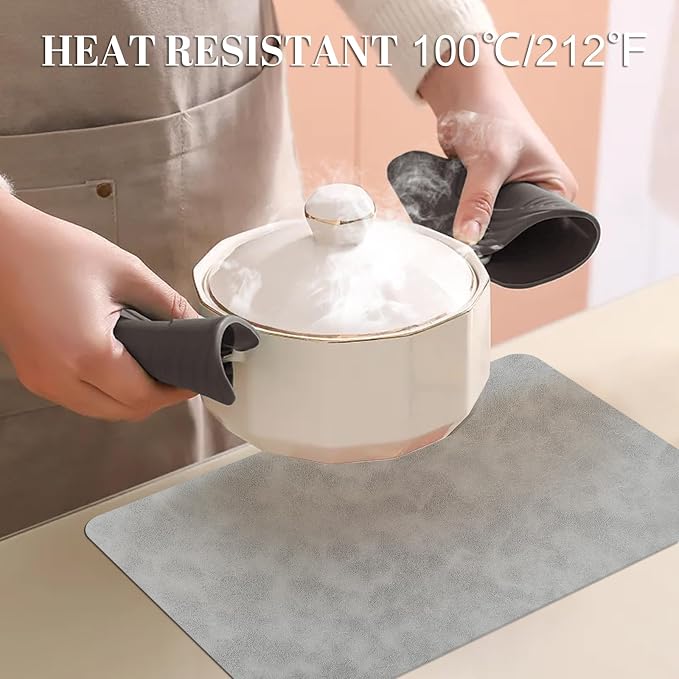 BLESWIN Faux Leather Placemats, PU Dining Table, Waterproof and Oil Resistant - Image 3
