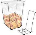 Tandefio 2 Pieces Metal Trash Bag Holder 30-45 Gallons Garden Garbage Leaf Bag by Tandefio