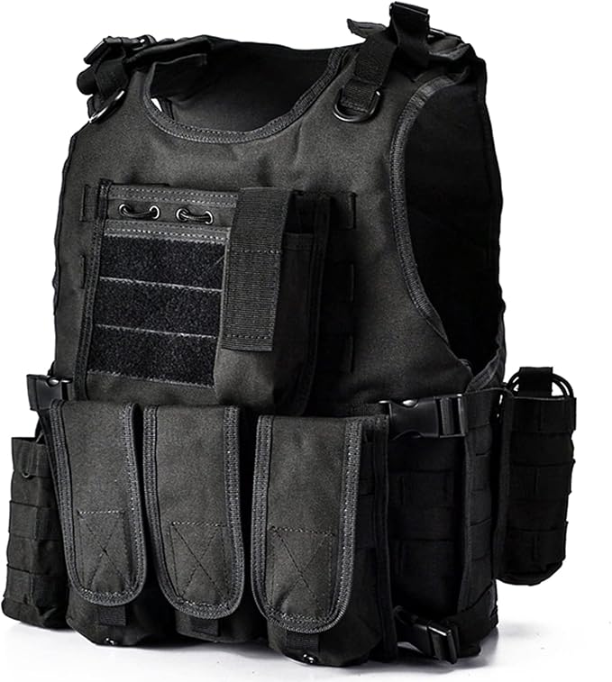 YAKEDA Adjustable Tactical Airsoft Training Vest | Camping, Gift - Image 2