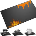 65 x 40 inch Heavy Duty Large Under Grill Mats by Unknown