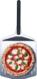 ooni 14” Perforated Pizza Peel – Long Handle Perforated Aluminium Pizza Paddle by Ooni