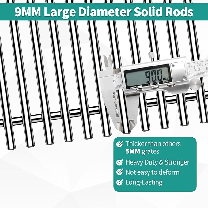 9MM 304 Stainless Steel Spirit Grill Grates - Image 3
