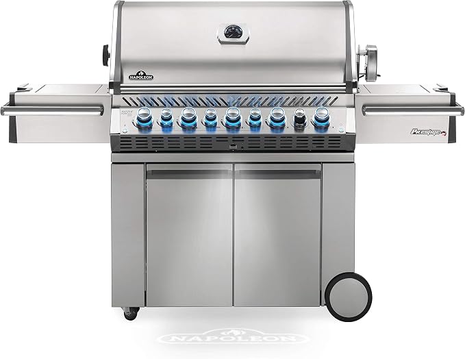 Napoleon PRO665RSIBPSS-3 Prestige PRO 665 RSIB Propane Gas Grill, sq.in. + by Napoleon