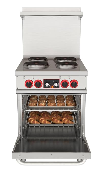 KoolMore 24 in. Commercial Electric Range - 208V 3-Phase - Image 2