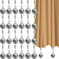 24 Pack Outdoor Curtain Weights, Heavy Duty Drapery Weights by Yteseery