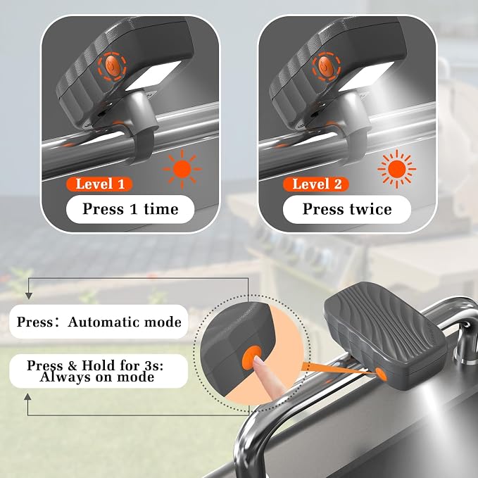 Auto On/Off Grill Light for Blackstone & Weber, Outdoor BBQ Light - Image 5