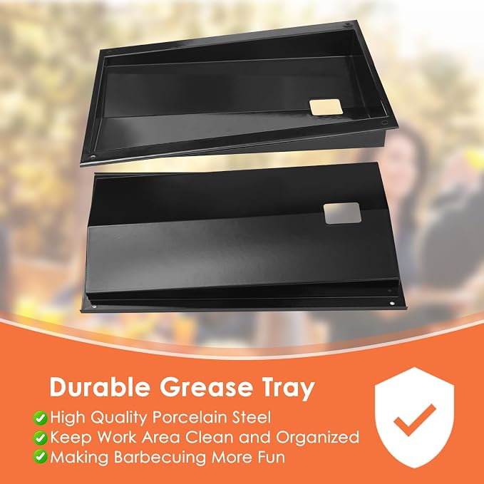 62757 Grease Tray for Weber Genesis 300 Series, Drip Pan Tray for Genesis S310 - Image 7