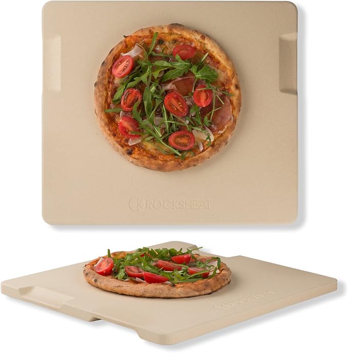 Large Pizza Stone, Baking Stone by ROCKSHEAT