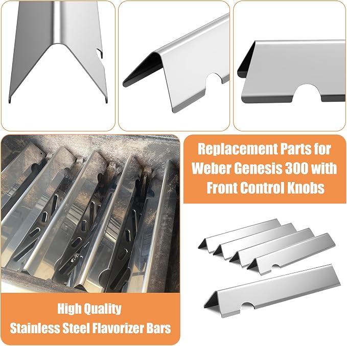 Genesis Grill Replacement Parts 7524 7528 Grates 7621 7620 Flavorizer Bars - Image 6