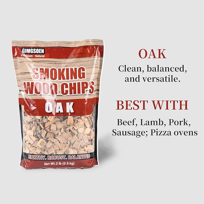 Smoking Wood Chips Variety Pack, 3 Flavors, 2 lbs × 3 — All-Natural BBQ Smoking - Image 5
