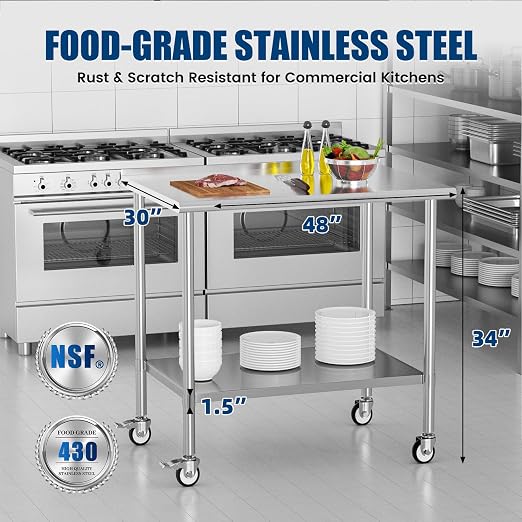 Stainless Steel Work Table - Image 3