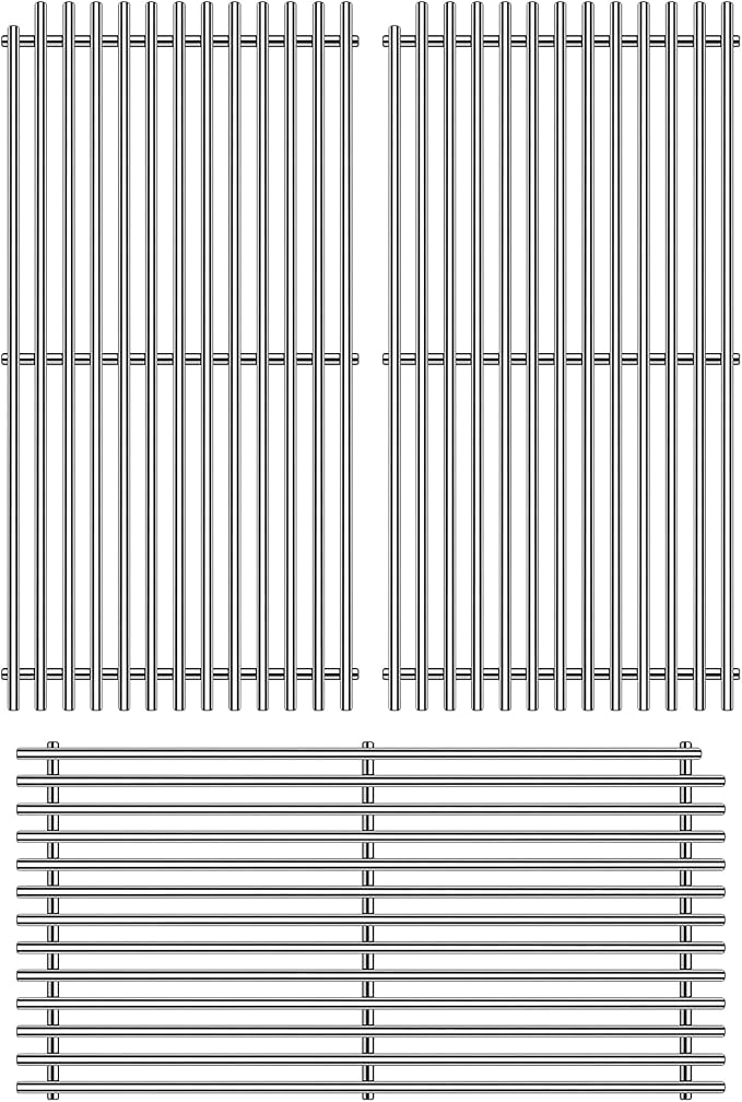 54801 Grill Grates Replacement for DCS Grill Parts 20” DCS 36, BGA36-BQARL by Clivimi