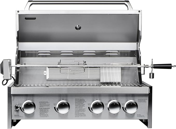 KoolMore 30 in. Built-in Liquid Propane BBQ Grill - Image 3