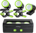 3-Pack Rechargeable LED Work Lights by SEAMAGIC