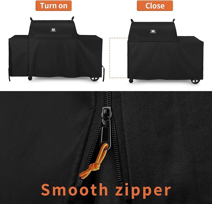 SUPJOYES Grill Cover for Traeger Grills BAC776 Woodridge Pro and Woodridge Elite - Image 4