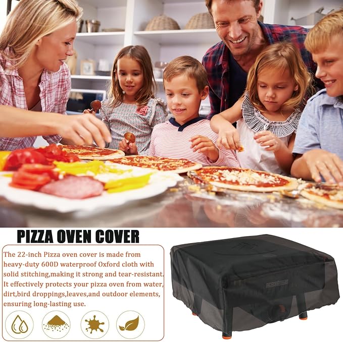 Pizza Oven Cover for Blackstone 2238 2379 Leggero Tabletop Pizza Oven, - Image 2