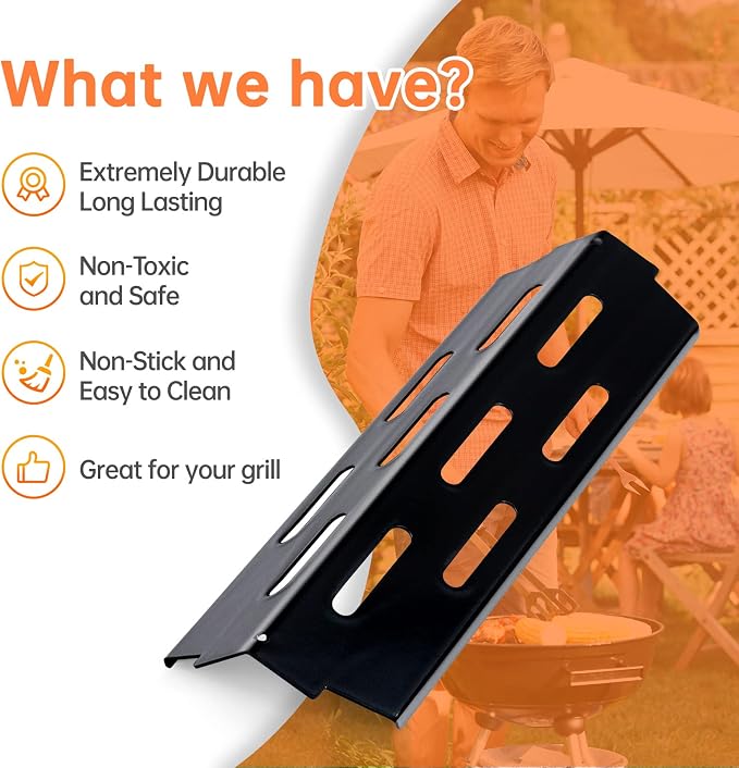 Porcelain-Enameled Grill Flavorizer Bar Heat Plates - Image 6