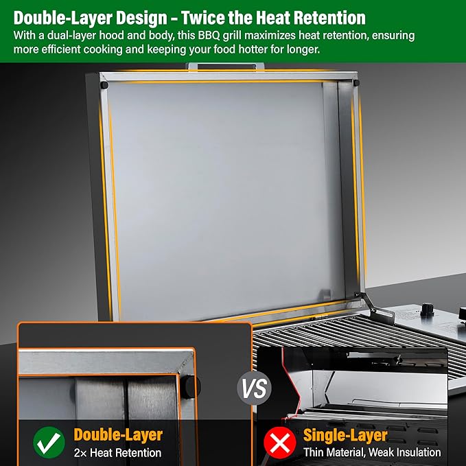 34-Inch Premium Built-In Liquid Propane Griddle - Image 6