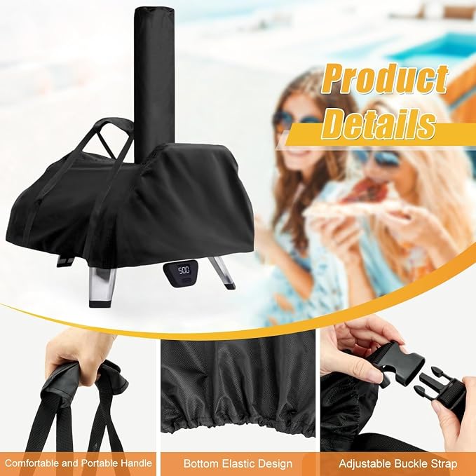 Pizza Oven Cover for Ooni Karu 2 Pro and Karu 16, TwoPone Waterproof Pizza Oven - Image 2