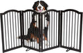 INTERNET'S BEST Dog Gate with Support Feet, Indoor Freestanding Pet Barrier by BIRDROCKHOME