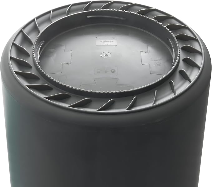 Winco Heavy-Duty Round Waste Container/Trash Can, 20 Gallon - Image 10