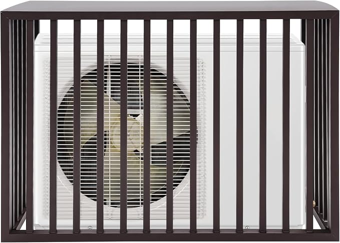 Air Conditioner Fence with Top Cover, 4 Panels 39.4 "L x 19.7 "W x 27.6" H by TFCFL