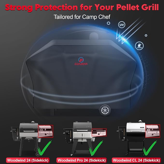 Comnova Pellet Grill Cover for Camp Chef 24 Series - Image 4