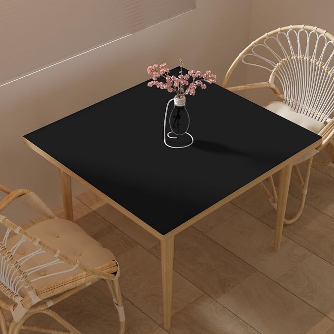 Leather Table Cover, 1.8mm Thick, 42x42 Inch Table Protector, Table Protector by Zinkooat