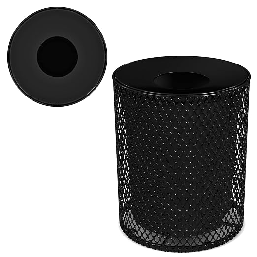 Leisure Craft Heavy-Duty 32 Gallon Receptacle, Liner Included, Made by LeisureCraft