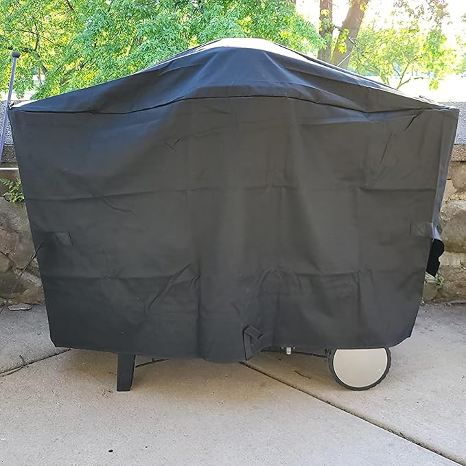 Grill Cover for Weber Q2000, Q3200 Gas Grills, Heavy Duty BBQ Gas Grill Cover - Image 3