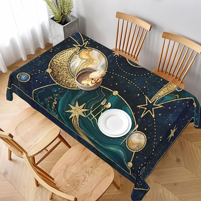 Worltoldb Moon and Sun Tablecloth by Worltoldb