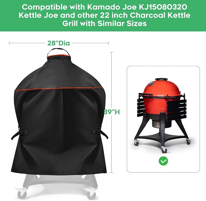 Heavy-Duty 600D Grill Cover fit - Image 2