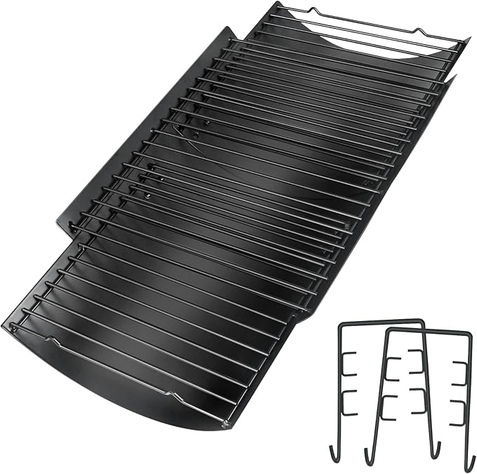 Adjustable Ash Pan for Chargriller Charbroil Grill Charcoal Tray Metal Ash Drip by Burly+grill