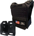 Northgym Adjustable Weighted Vest/Incl. 3D Weight Plates in 14lbs / 20lbs/ by NorthGym