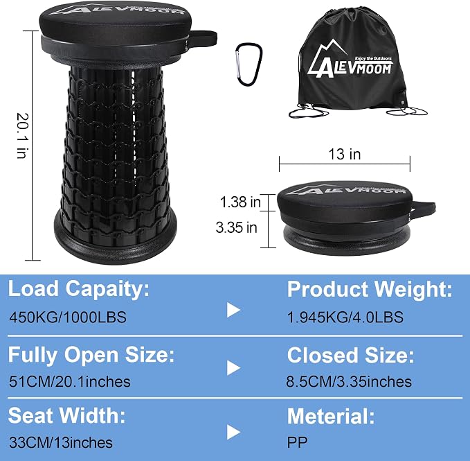 Upgraded XXL Collapsible Stool - Image 7