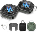 Camping Stove Propane Two Burner, 34000BTU Foldable Camp Stove Gas Propane by Unknown