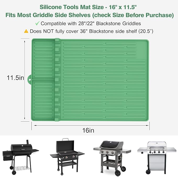 Silicone Griddle Tools Mat for Blackstone - Image 4